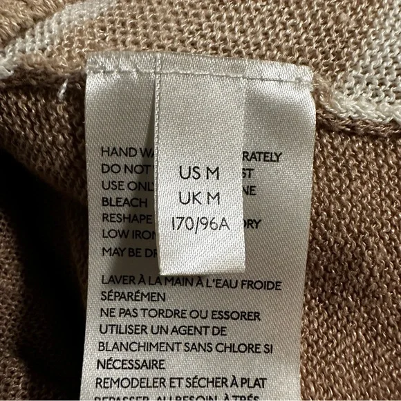 Free People Between the Lines Pullover Striped Knit Sweater - Picture 9 of 10